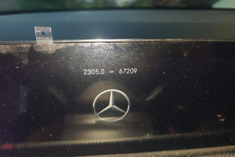 Used Mercedes-Benz A-Class 2021 Restyled A 180 L Sport Sedan Odometer Close Up
