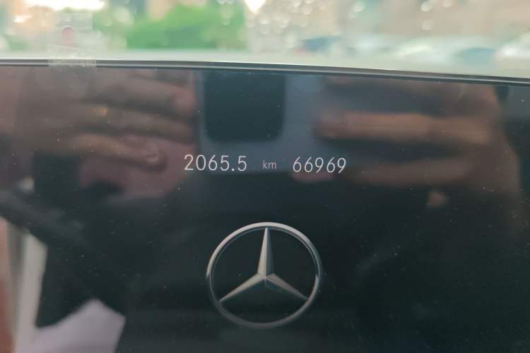 Used Mercedes-Benz A-Class 2021 Restyled A 180 L Sport Sedan Odometer Close Up