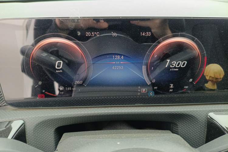 Used Mercedes-Benz A-Class 2021 Restyled A 180 L Sport Sedan Odometer Close Up