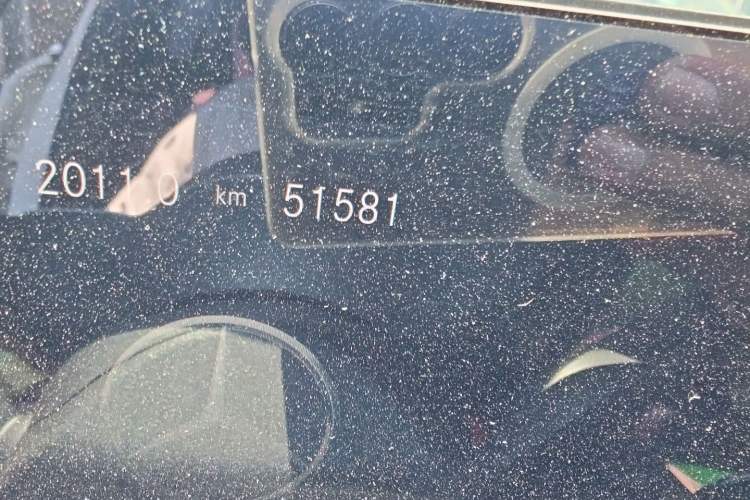 Used Mercedes-Benz A-Class 2021 Restyled A 180 L Sport Sedan Odometer Close Up