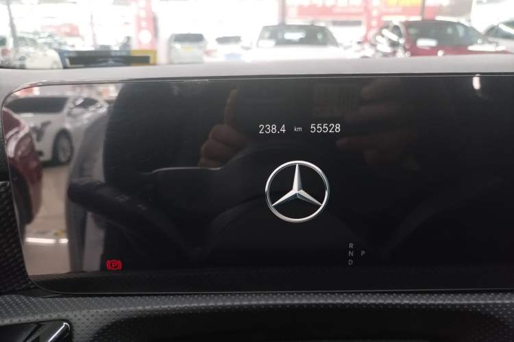 Used Mercedes-Benz A-Class 2021 A 200 Dynamic Edition Odometer Close Up