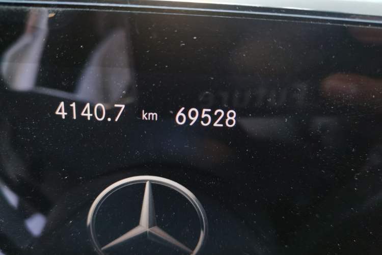 Used Mercedes-Benz A-Class 2021 A 180 L Sport Sedan Odometer Close Up