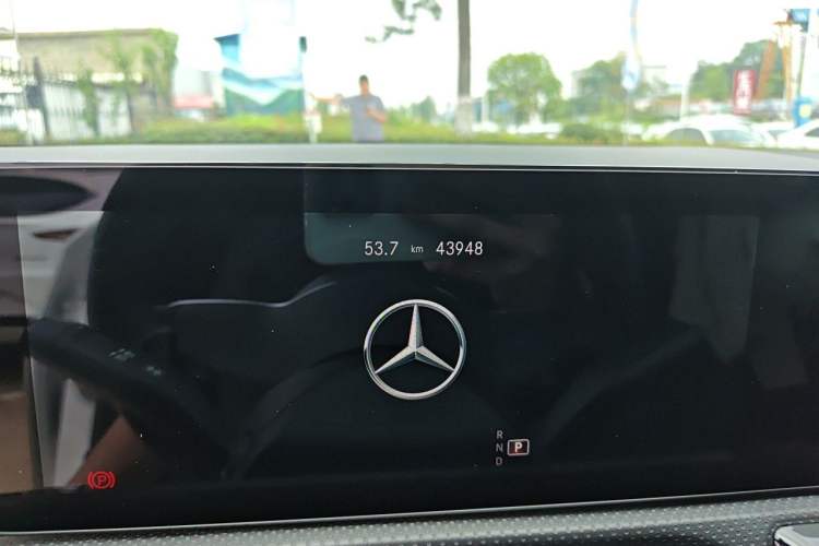 Used Mercedes-Benz A-Class 2021 Restyled A 180 L Sport Sedan Odometer Close Up