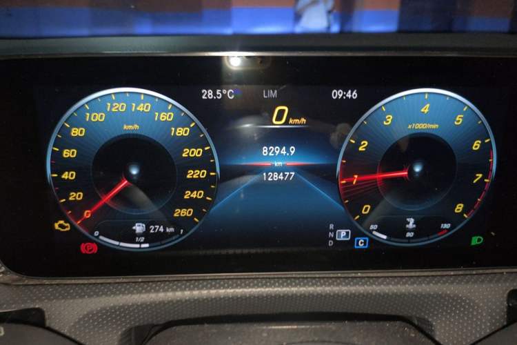 Used Mercedes-Benz A-Class 2021 Restyled A 180 L Sport Sedan Odometer Close Up