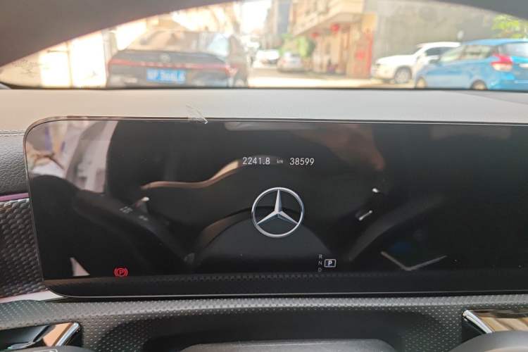 Used Mercedes-Benz A-Class 2021 A 200 L Sport Sedan Fashion Model Odometer Close Up