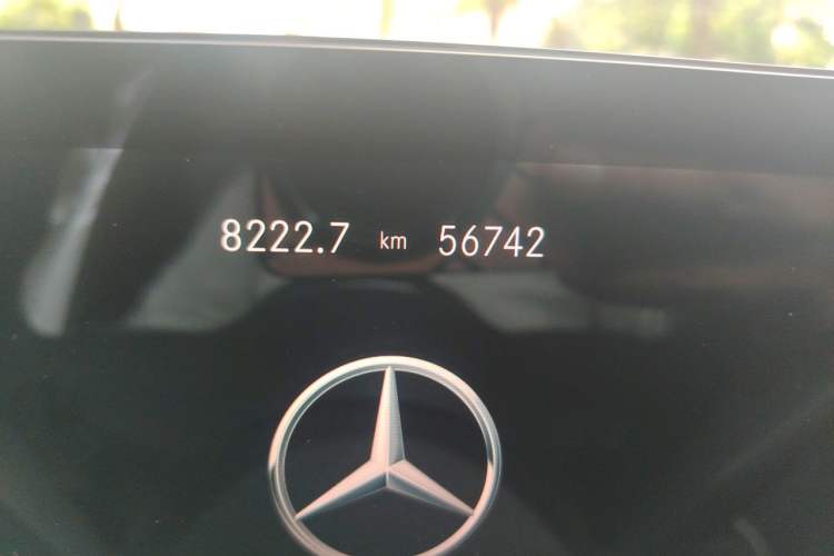 Used Mercedes-Benz A-Class 2021 A 200 L Sport Sedan Dynamic Model Odometer Close Up
