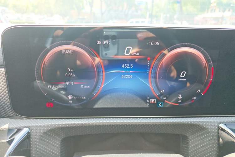 Used Mercedes-Benz A-Class 2021 Restyled A 180 L Sport Sedan Odometer Close Up