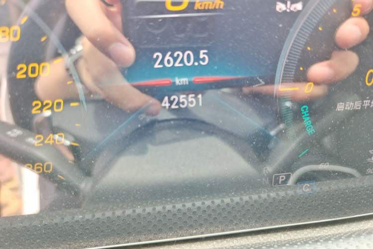 Used Mercedes-Benz A-Class 2021 A 200 L Sport Sedan Fashion Model Odometer Close Up