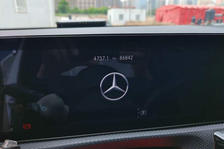 Used Mercedes-Benz A-Class 2021 A 180 Odometer Close Up