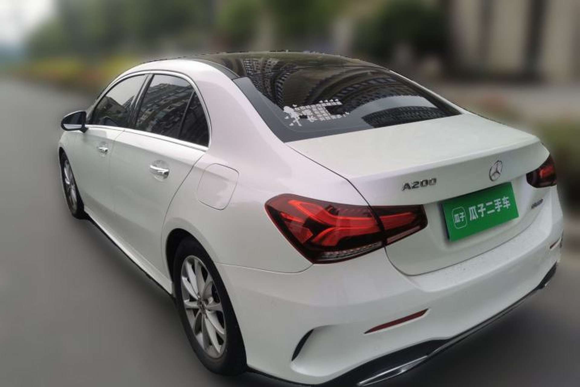 Used Mercedes-Benz A-Class 2021 A 200 L Sport Sedan Dynamic Model Rear Left 45 Deg