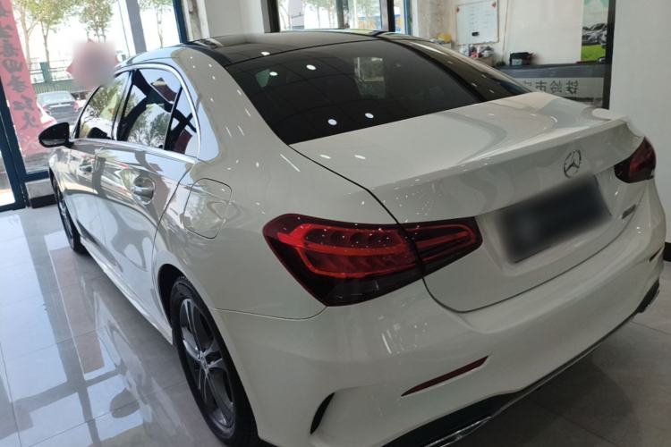 Used Mercedes-Benz A-Class 2021 Restyled A 180 L Sport Sedan Rear Left 45 Deg