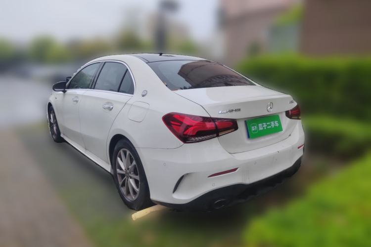 Used Mercedes-Benz A-Class 2021 A 200 L Sport Sedan Dynamic Model Rear Left 45 Deg