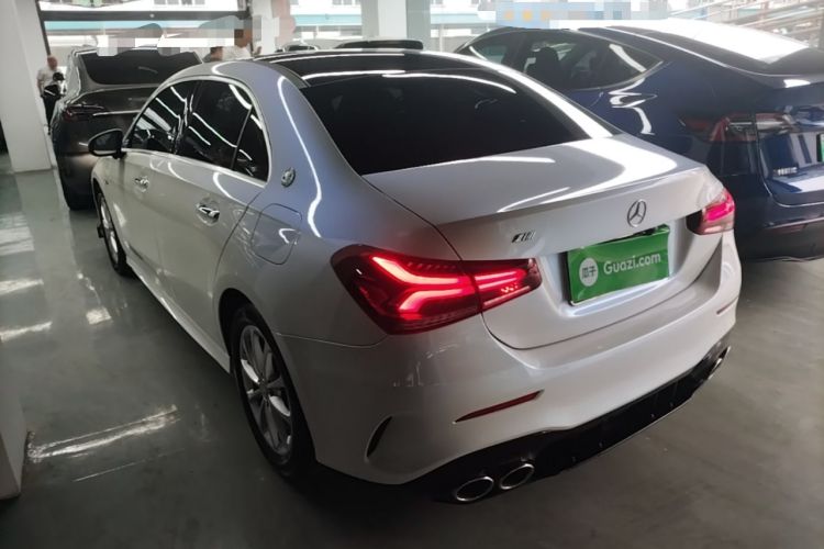 Used Mercedes-Benz A-Class 2021 A 200 L Sport Sedan Fashion Model Rear Left 45 Deg