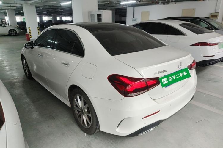 Used Mercedes-Benz A-Class 2021 A 200 L Sport Sedan Dynamic Model Rear Left 45 Deg