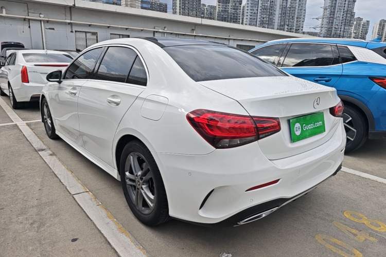 Used Mercedes-Benz A-Class 2021 A 180 L Sport Sedan Rear Left 45 Deg