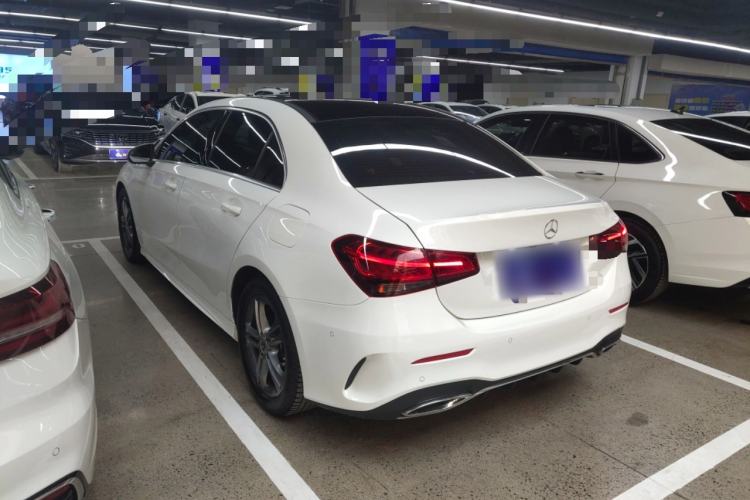 Used Mercedes-Benz A-Class 2021 A 180 L Sport Sedan Rear Left 45 Deg