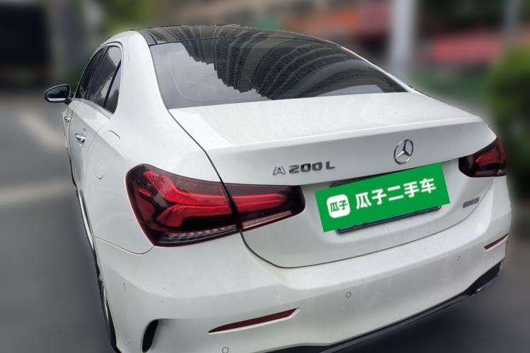 Used Mercedes-Benz A-Class 2021 A 200 L Sport Sedan Dynamic Model Rear Left 45 Deg