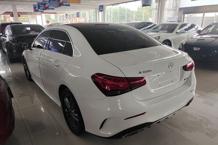 Used Mercedes-Benz A-Class 2021 A 180 L Sport Sedan Rear Left 45 Deg