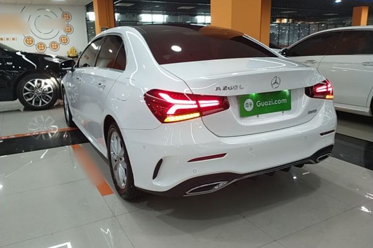 Used Mercedes-Benz A-Class 2021 A 200 L Sport Sedan Dynamic Model Rear Left 45 Deg