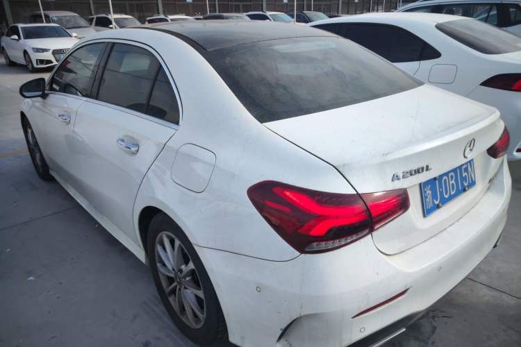 Used Mercedes-Benz A-Class 2021 A 200 L Sport Sedan Dynamic Model Rear Left 45 Deg