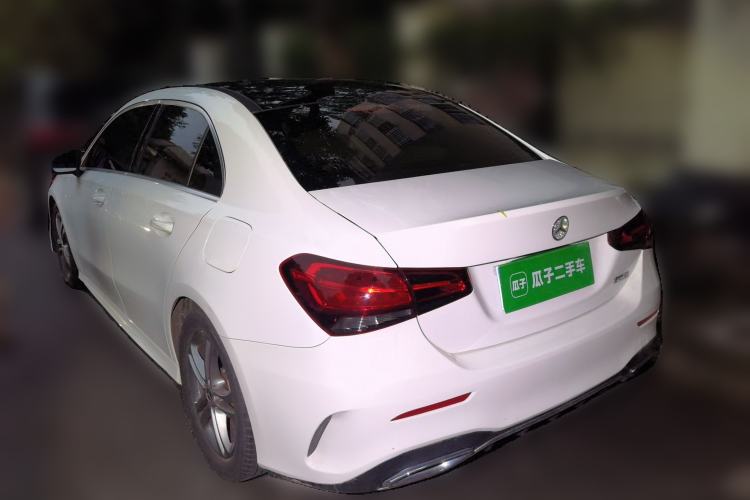 Used Mercedes-Benz A-Class 2021 A 180 L Sport Sedan Rear Left 45 Deg