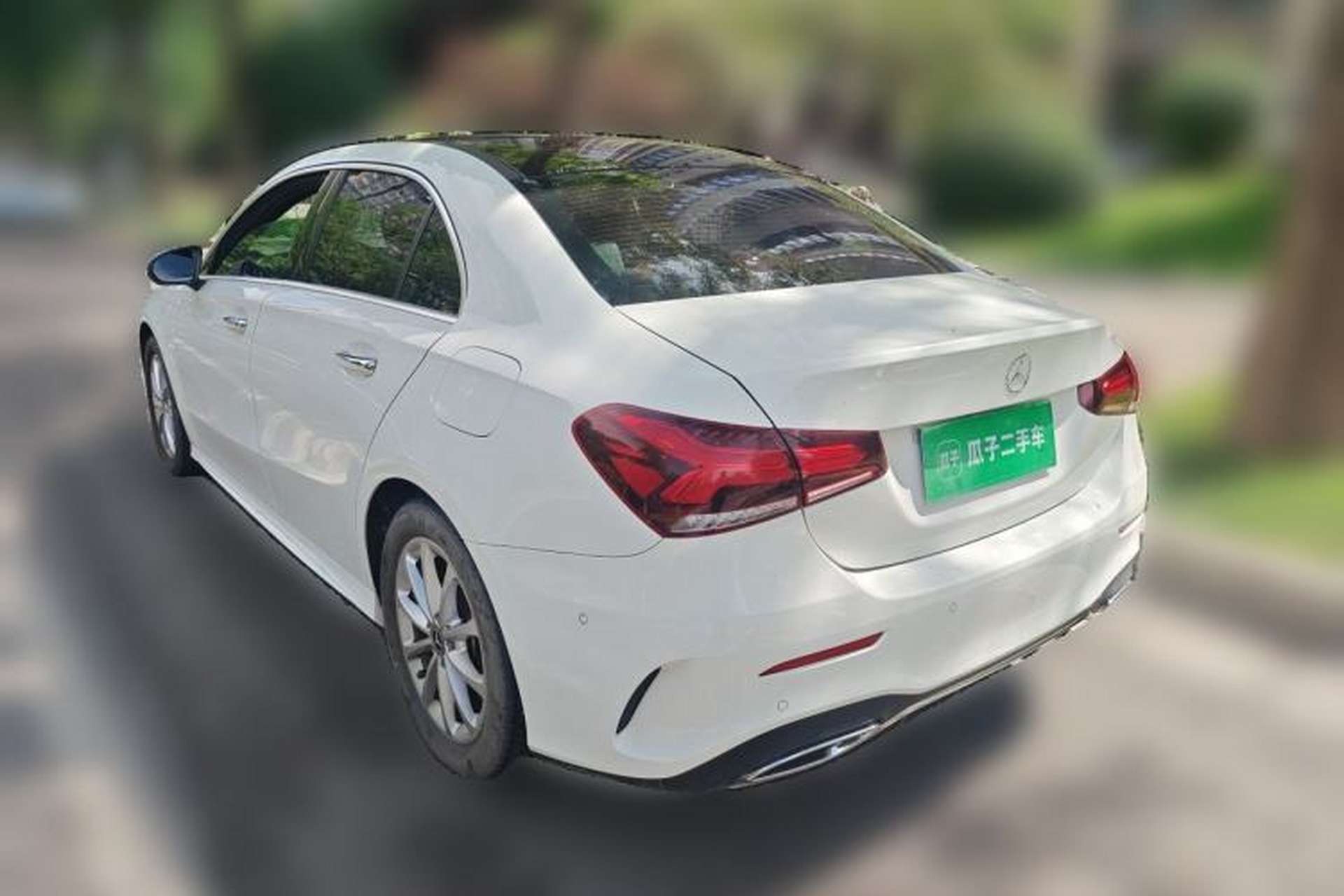 Used Mercedes-Benz A-Class 2021 A 200 L Sport Sedan Dynamic Model Rear Left 45 Deg