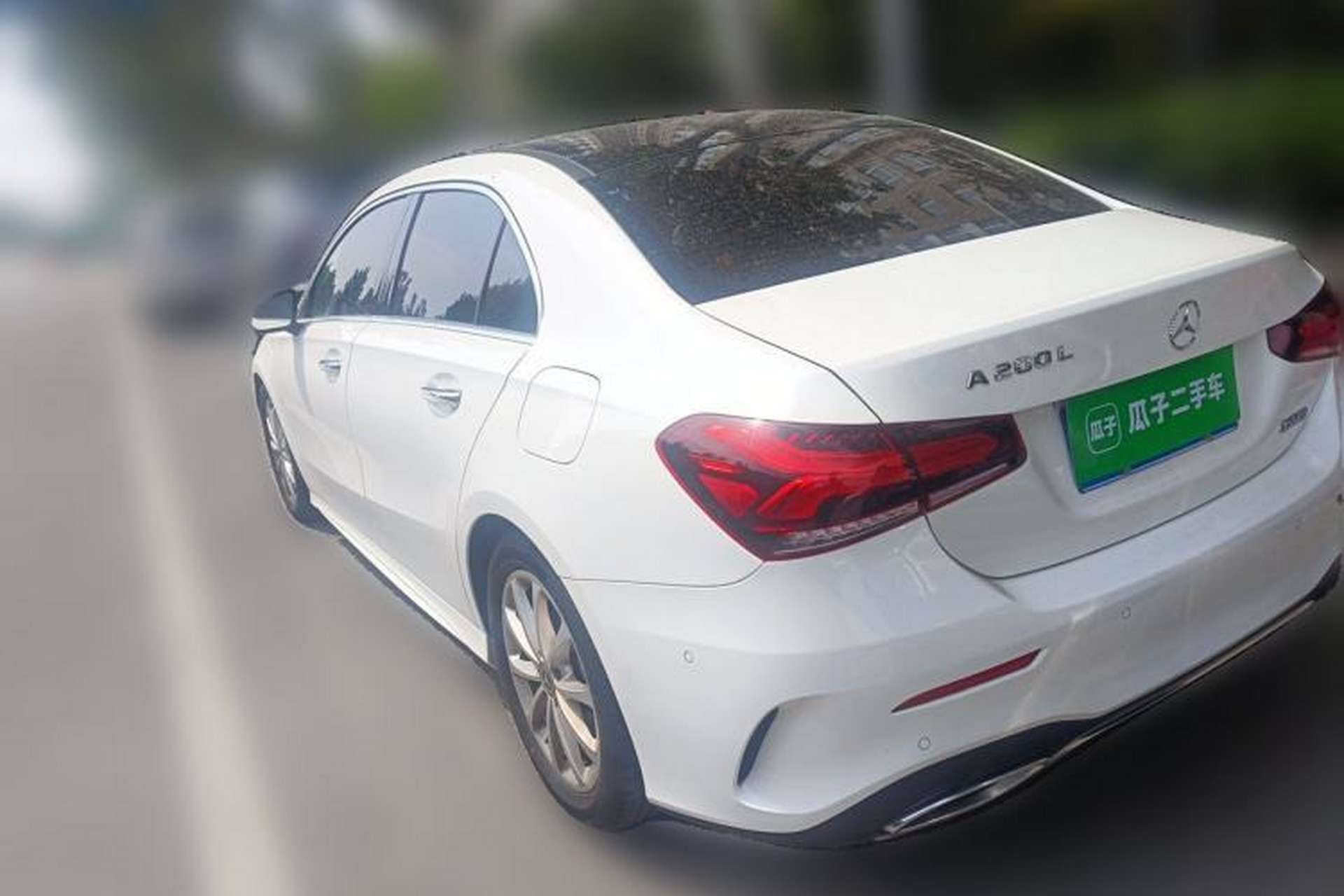 Used Mercedes-Benz A-Class 2021 A 200 L Sport Sedan Dynamic Model Rear Left 45 Deg