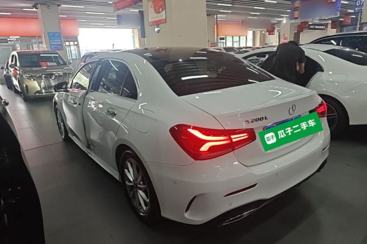 Used Mercedes-Benz A-Class 2021 A 200 L Sport Sedan Dynamic Model Rear Left 45 Deg