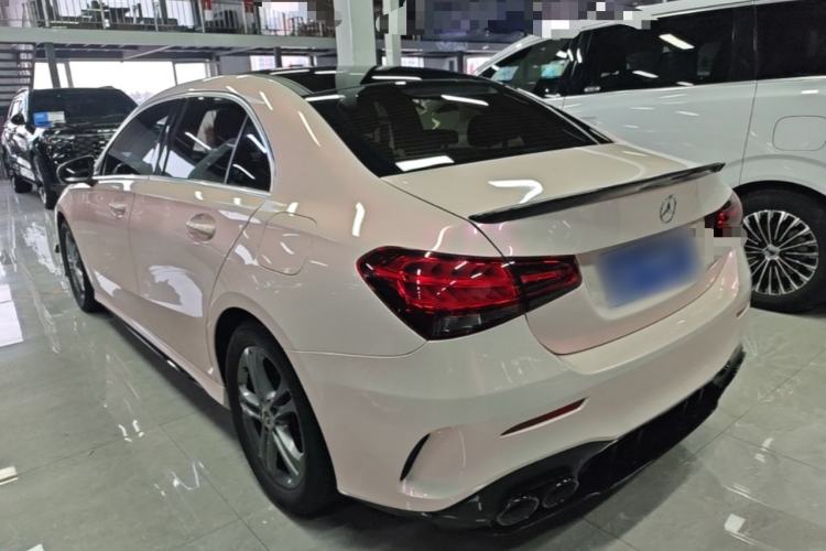 Used Mercedes-Benz A-Class 2021 Restyled A 180 L Sport Sedan Rear Left 45 Deg