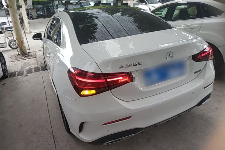 Used Mercedes-Benz A-Class 2021 A 180 L Sport Sedan Rear Left 45 Deg