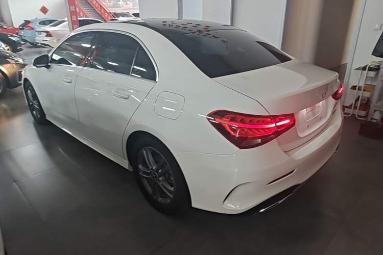 Used Mercedes-Benz A-Class 2021 Restyled A 180 L Sport Sedan Rear Left 45 Deg
