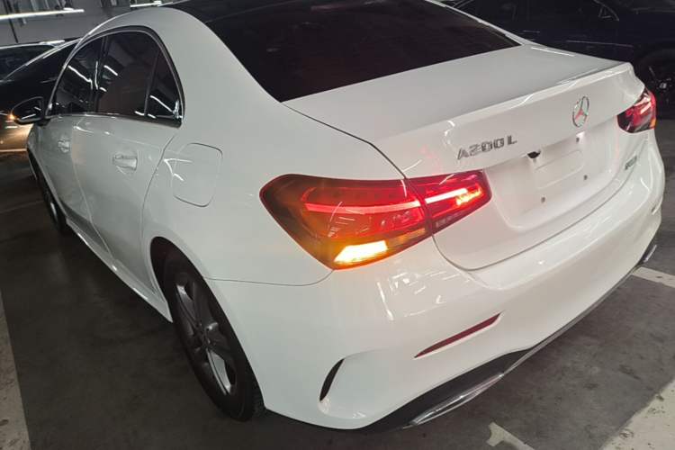 Used Mercedes-Benz A-Class 2021 Restyled A 180 L Sport Sedan Rear Left 45 Deg