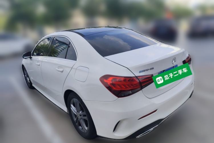 Used Mercedes-Benz A-Class 2021 Restyled A 180 L Sport Sedan Rear Left 45 Deg