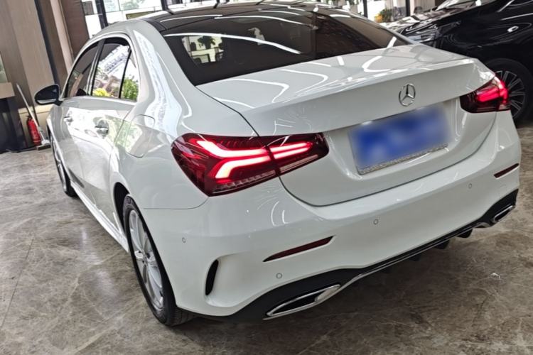 Used Mercedes-Benz A-Class 2021 A 200 L Sport Sedan Dynamic Model Rear Left 45 Deg
