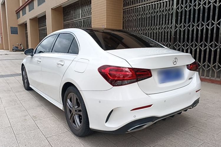 Used Mercedes-Benz A-Class 2021 A 180 L Sport Sedan Rear Left 45 Deg