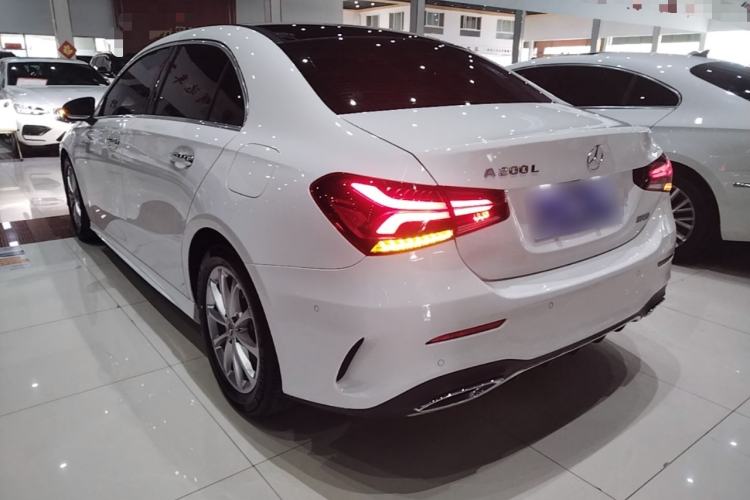 Used Mercedes-Benz A-Class 2021 A 200 L Sport Sedan Dynamic Model Rear Left 45 Deg