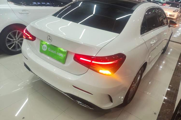 Used Mercedes-Benz A-Class 2021 Restyled A 180 L Sport Sedan Rear Right 45 Deg