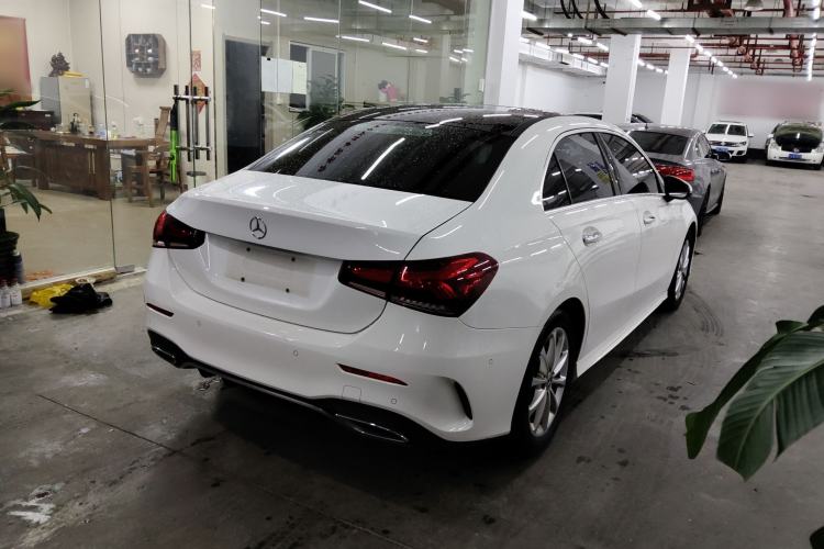 Used Mercedes-Benz A-Class 2021 A 200 L Sport Sedan Dynamic Model Rear Right 45 Deg