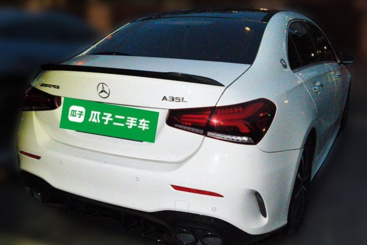 Used Mercedes-Benz A-Class 2021 A 200 L Sport Sedan Dynamic Model Rear Right 45 Deg