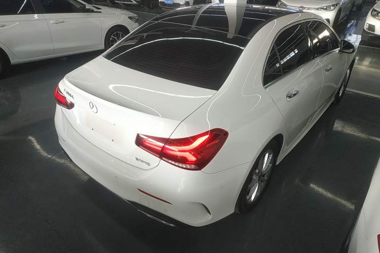 Used Mercedes-Benz A-Class 2021 A 200 L Sport Sedan Dynamic Model Rear Right 45 Deg