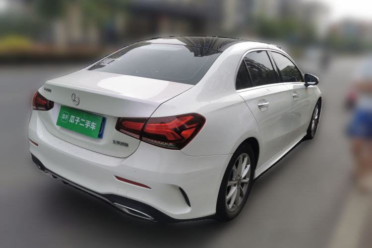 Used Mercedes-Benz A-Class 2021 A 200 L Sport Sedan Dynamic Model Rear Right 45 Deg