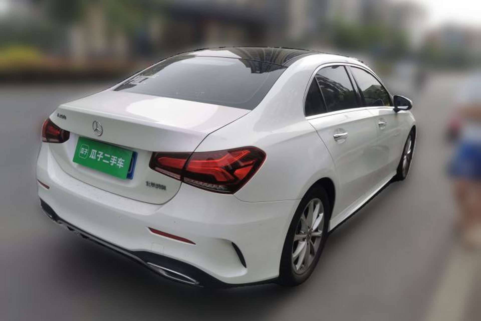 Used Mercedes-Benz A-Class 2021 A 200 L Sport Sedan Dynamic Model Rear Right 45 Deg