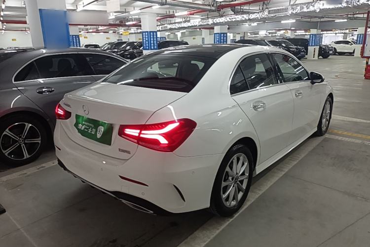 Used Mercedes-Benz A-Class 2021 A 200 L Sport Sedan Fashion Model Rear Right 45 Deg