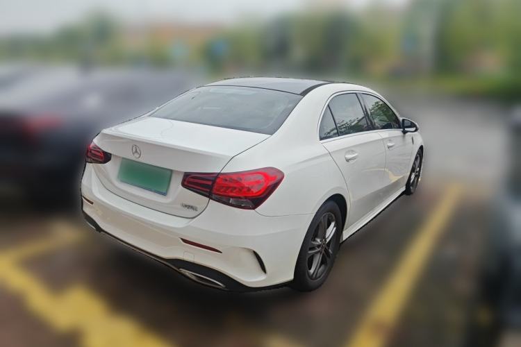 Used Mercedes-Benz A-Class 2021 Restyled A 180 L Sport Sedan Rear Right 45 Deg