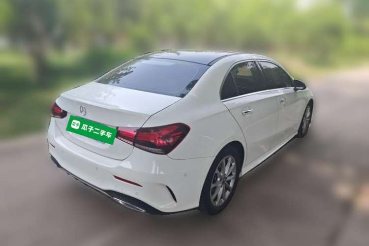 Used Mercedes-Benz A-Class 2021 A 200 L Sport Sedan Dynamic Model Rear Right 45 Deg