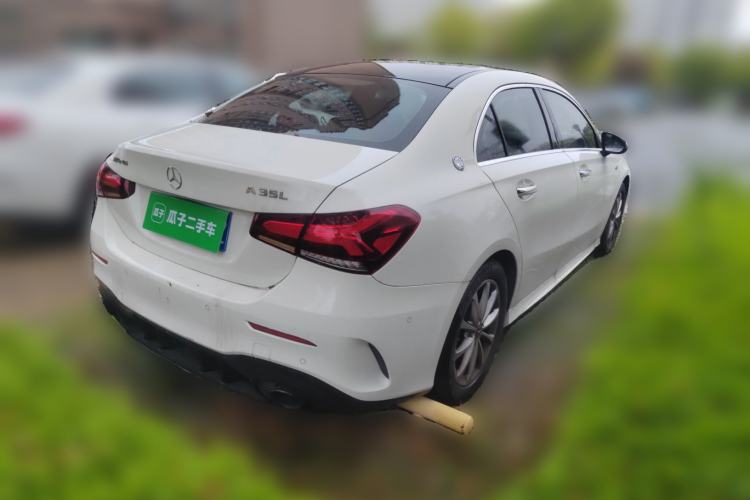 Used Mercedes-Benz A-Class 2021 A 200 L Sport Sedan Dynamic Model Rear Right 45 Deg