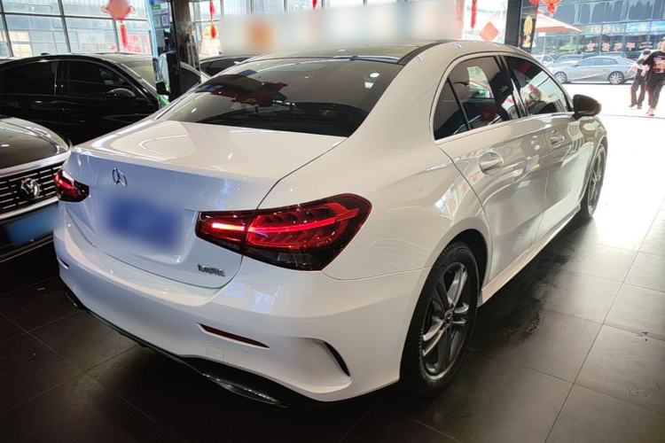 Used Mercedes-Benz A-Class 2021 Restyled A 180 L Sport Sedan Rear Right 45 Deg