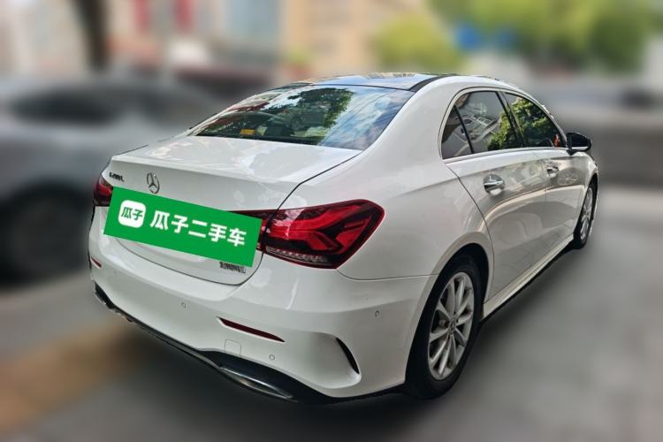 Used Mercedes-Benz A-Class 2021 A 200 L Sport Sedan Dynamic Model Rear Right 45 Deg