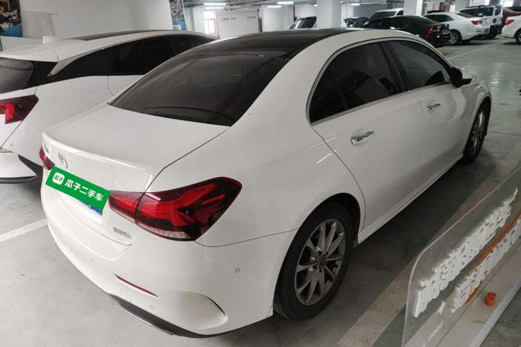 Used Mercedes-Benz A-Class 2021 A 200 L Sport Sedan Dynamic Model Rear Right 45 Deg