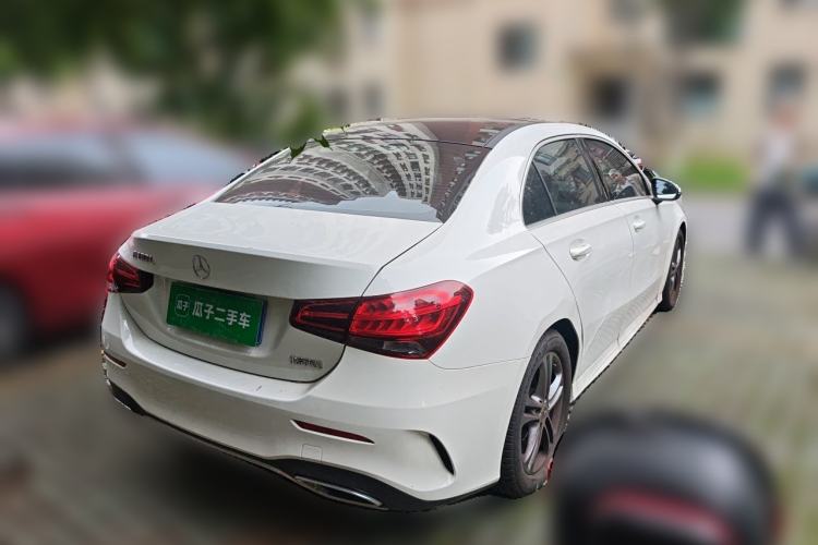 Used Mercedes-Benz A-Class 2021 Restyled A 180 L Sport Sedan Rear Right 45 Deg